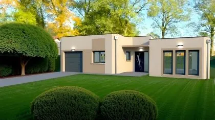 photo Projet de construction d'une maison 92 m² avec terrain à CHALO-SAINT-MARS (91) à Chalo-Saint-Mars