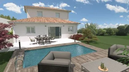 Projet de construction d'une maison 126 m² avec terrain à LABESSIERE-CANDEIL (81)