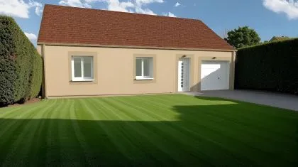 photo Projet de construction d'une maison 82 m² avec terrain à ITTEVILLE (91) à Itteville