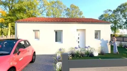 Projet de construction d'une maison 62.45 m² avec terrain à NIORT (79)