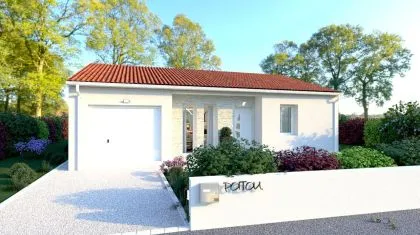 Projet de construction d'une maison 68.53 m² avec terrain à LA MOTHE-SAINT-HERAY (79)