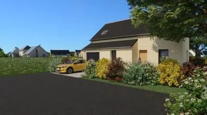Projet de construction d'une maison 104 m² avec terrain à SAINT-ARMEL (35)