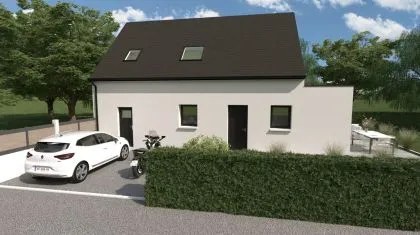 Projet de construction d'une maison 84 m² avec terrain à SAINT-REMY-DU-PLAIN (35)