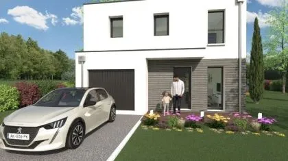 Projet de construction d'une maison 88 m² avec terrain à JANZE (35)