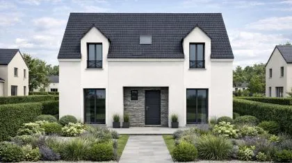 photo Projet de construction d'une maison 126.41 m² avec terrain à DAMMARTIN-EN-SERVE (78) à Dammartin-en-Serve