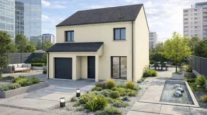 photo Projet de construction d'une maison 87.14 m² avec terrain à EPERNON (28) à Épernon