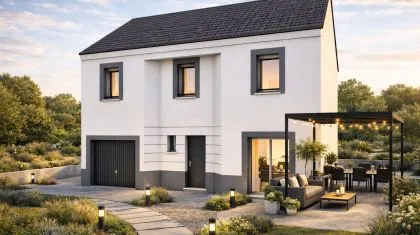 photo Projet de construction d'une maison 97.82 m² avec terrain à EPERNON (28) à Épernon