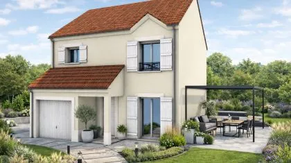 photo Projet de construction d'une maison 83.16 m² avec terrain à BOINVILLE-LE-GAILLARD (78) à Boinville-le-Gaillard
