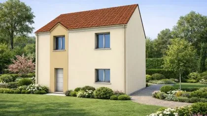 photo Projet de construction d'une maison 103.69 m² avec terrain à EPERNON (28) à Épernon