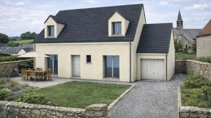 Projet de construction d'une maison 106.29 m² avec terrain à CONDECOURT (95)