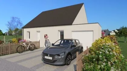 Projet de construction d'une maison 81 m² avec terrain à LOUDEAC (22)