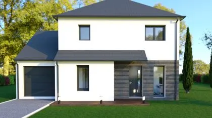 Projet de construction d'une maison 102.83 m² avec terrain à PANCE (35)
