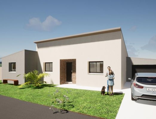 image de Projet de construction d'une maison 102 m² avec terrain à CAHAGNES (14)