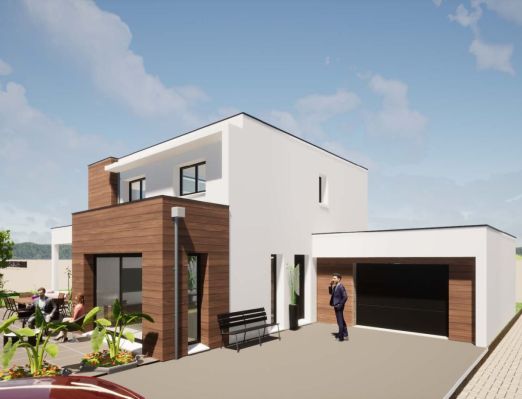 image de Projet de construction d'une maison 130 m² avec terrain à LE TOURNEUR (14)