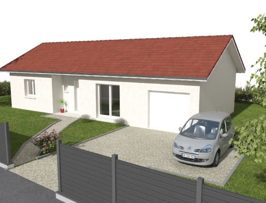 image de Projet de construction d'une maison 90 m² avec terrain à MONTANAY (69)