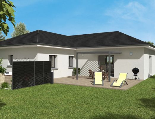 image de Projet de construction d'une maison 90 m² avec terrain à MONTANAY (69)