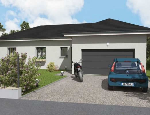 image de Projet de construction d'une maison 90 m² avec terrain à MONTANAY (69)