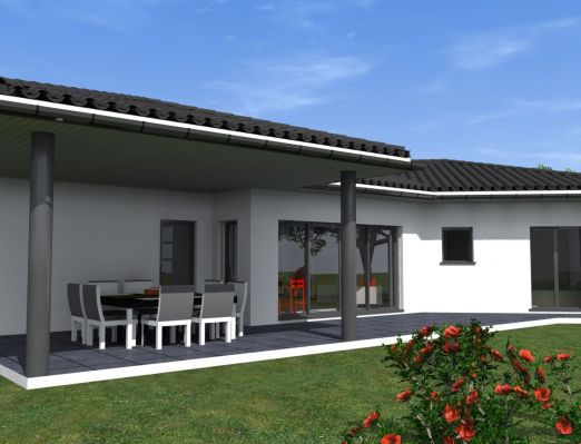 image de Projet de construction d'une maison 90 m² avec terrain à MONTANAY (69)