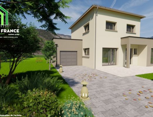 image de Projet de construction d'une maison 90 m² avec terrain à SAINT-AGNIN-SUR-BION (38)