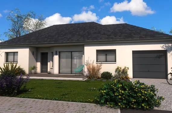 Photo maison 119 m²<br>sur terrain 300 m²