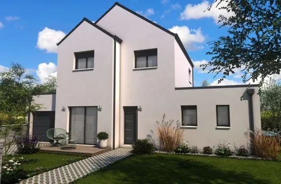 Photo maison 112 m²<br>sur terrain 314 m²