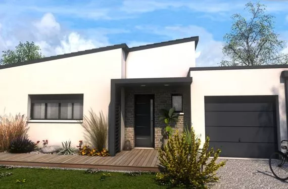 Photo maison 100 m²<br>sur terrain 306 m²