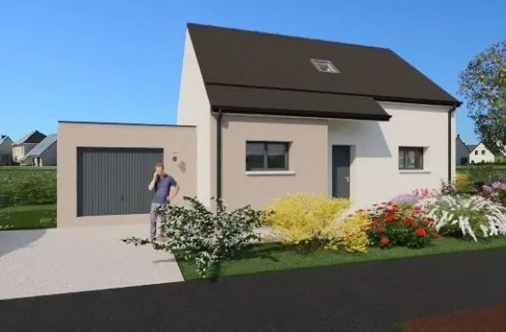 Photo maison 86 m²<br>sur terrain 358 m²