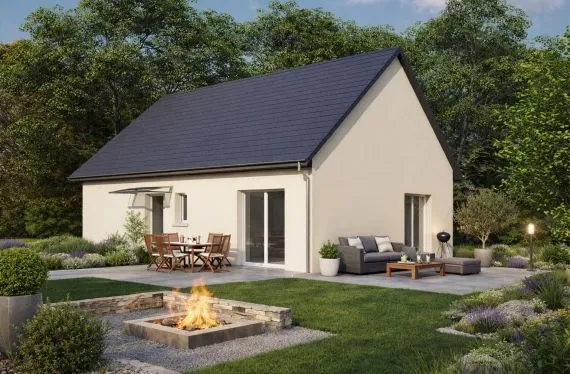 Maison 76 m² sur terrain 645 m²