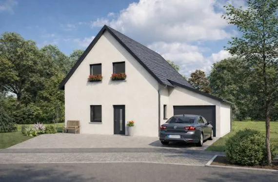 Maison 107 m² sur terrain 464 m²