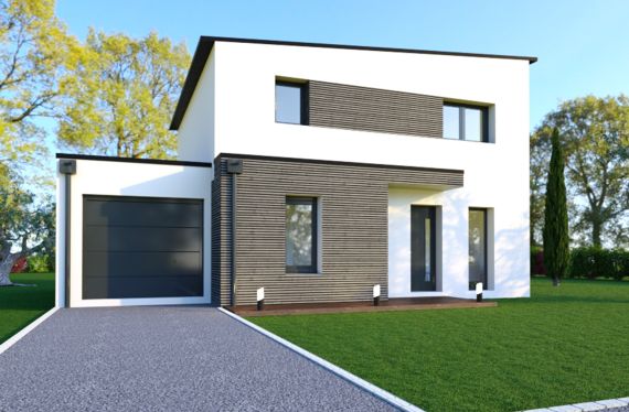 Photo maison 103 m²<br>sur terrain 436 m²