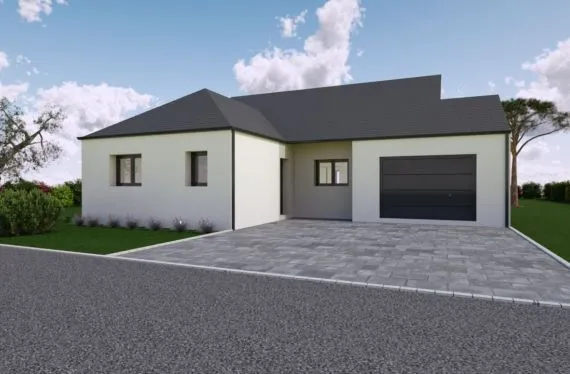 Photo maison 120 m²<br>sur terrain 387 m²