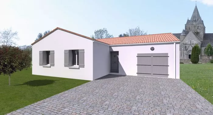 Image d'une maison 3 chambres de 98 m² à GIVRAND (85)