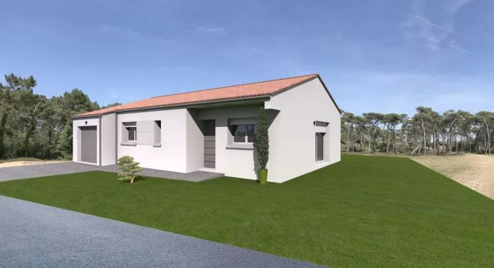 Image d'une maison 3 chambres de 80 m² à SAINT-GILLES-CROIX-DE-VIE (85)