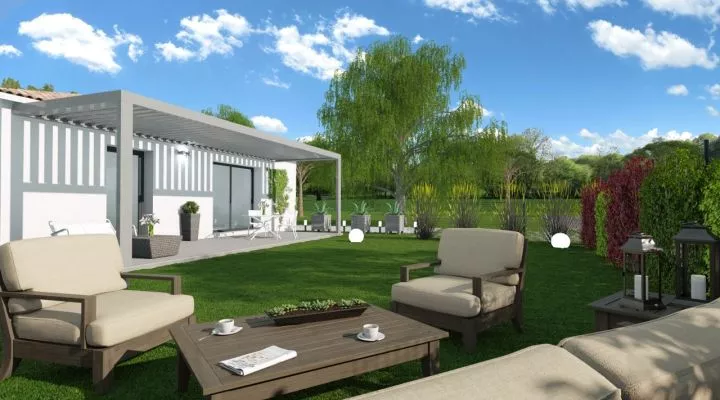 Projet de construction d'une maison 100 m² avec terrain à CASES-DE-PENE (66)