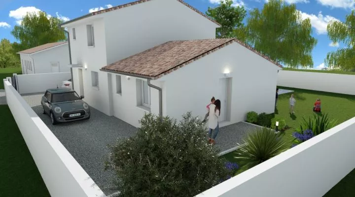 Projet de construction d'une maison 84 m² avec terrain à COURSAN (11)