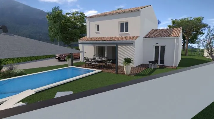 Projet de construction d'une maison 89 m² avec terrain à LOS MASOS (66)