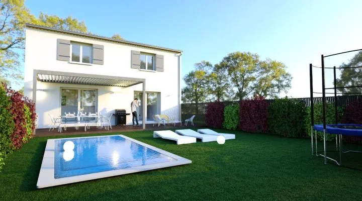 Projet de construction d'une maison 85 m² avec terrain à LAUDUN-L'ARDOISE (30)