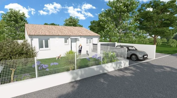 Projet de construction d'une maison 82 m² avec terrain à MODENE (84)