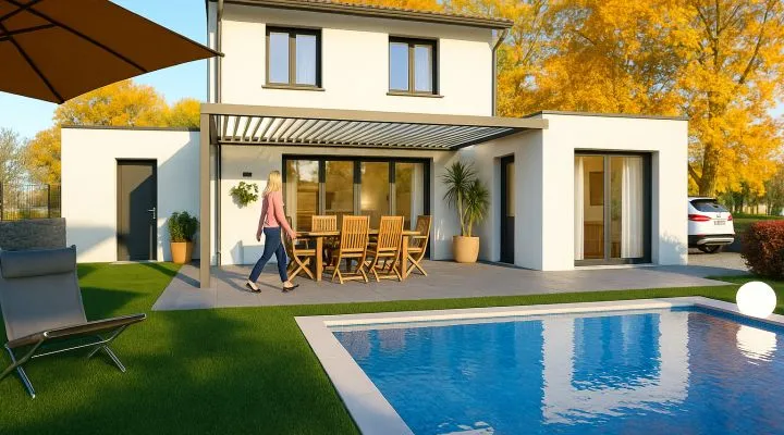 Projet de construction d'une maison 110 m² avec terrain à MAUGUIO (34)