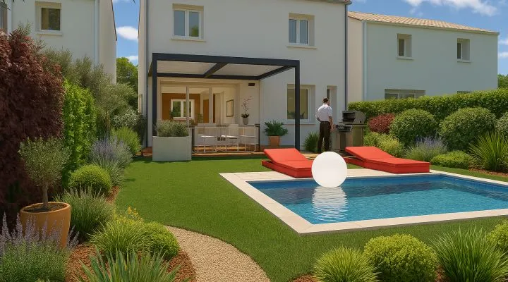 Villa T4 avec terrain à LE CAILAR (30)