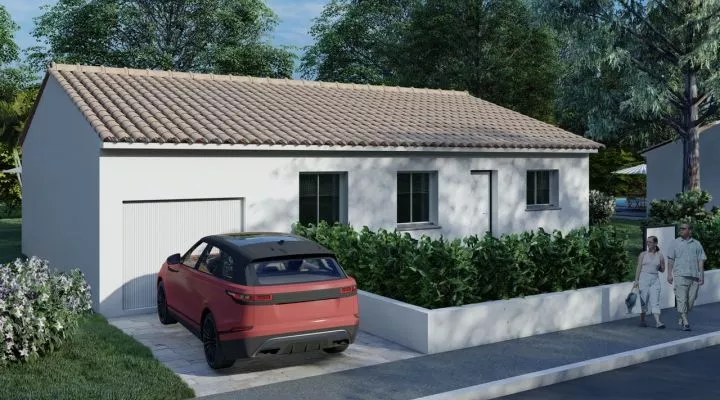 Projet de construction d'une maison 60 m² avec terrain à SAINT-MATHIEU-DE-TREVIERS (34)