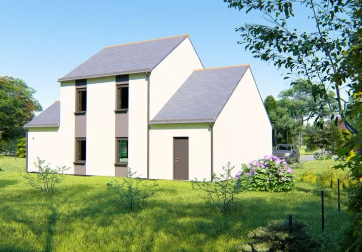 image tm Projet de construction d'une maison 103.49 m² avec terrain à LE TRONCHET (35)
