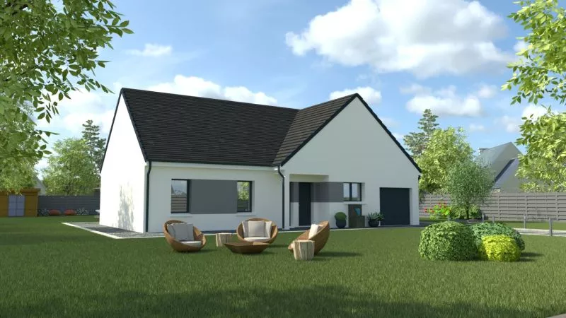 image tm Projet de construction d'une maison 90 m² avec terrain à TREGUNC (29)