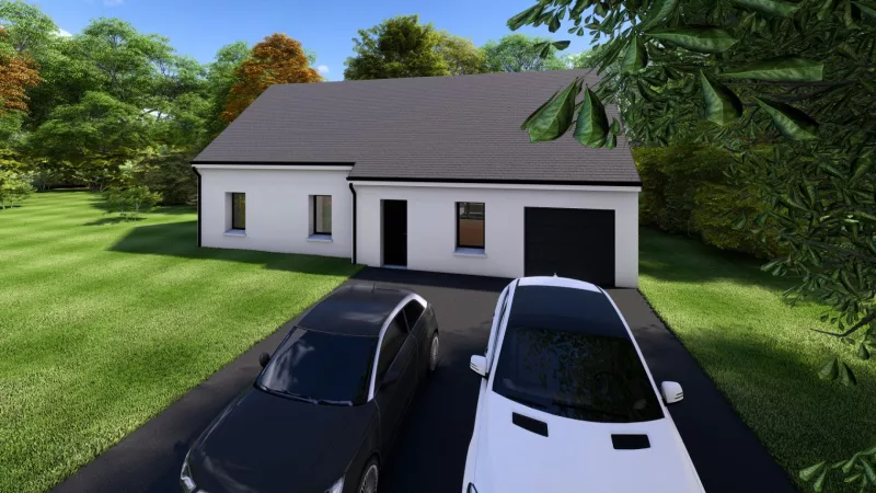 image tm Projet de construction d'une maison 98 m² avec terrain à CROUY-SUR-COSSON (41)