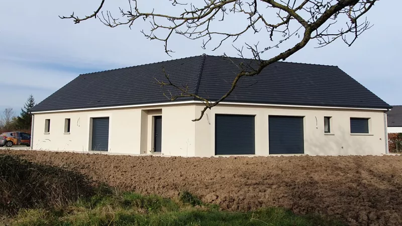 image tm Projet de construction d'une maison 132 m² avec terrain à CROUY-SUR-COSSON (41)