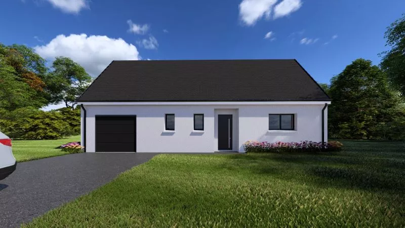 image tm Projet de construction d'une maison 109 m² avec terrain à MORAND (37)