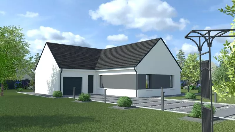 image tm Projet de construction d'une maison 100.06 m² avec terrain à SARAN (45)