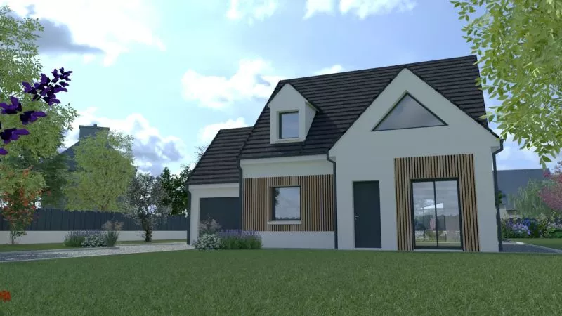 image tm Projet de construction d'une maison 100 m² avec terrain à SARAN (45)