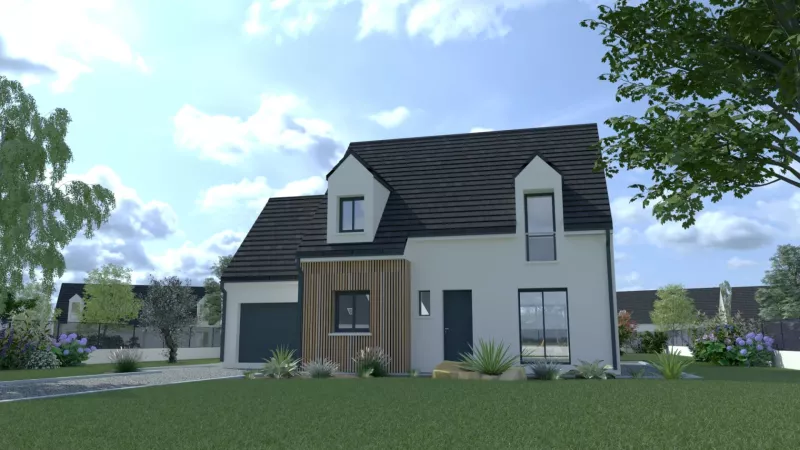 image tm Projet de construction d'une maison 110 m² avec terrain à SAINT-PERE-SUR-LOIRE (45)