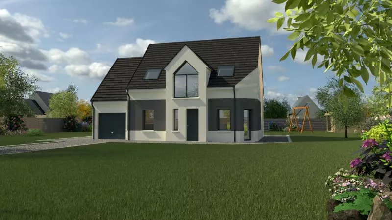 image tm Projet de construction d'une maison 100.38 m² avec terrain à SARAN (45)